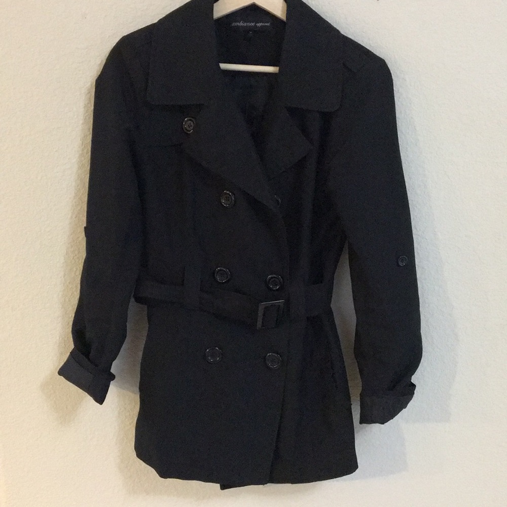 Black Pea Coat